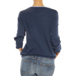 T-Shirt “Primula“ Luis Trenker blue